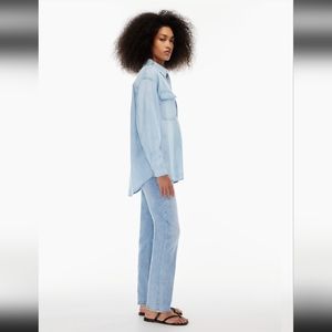 Aritzia Community Denim Button Down